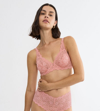 PINK AMOURETTE WIRED BRA