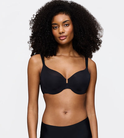 BLACK TRIUMPH BODY MAKE UP ILLUSION CURVE MINIMISER BRA