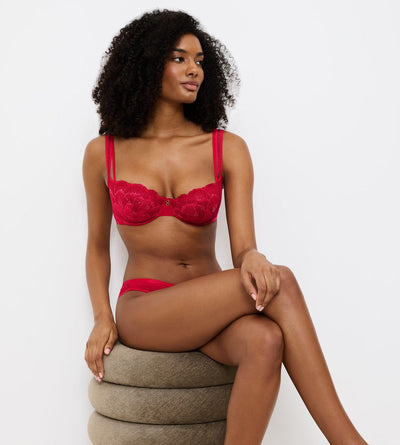 RED TRIUMPH PALINA MOONLIGHT KISS STYLE LAB WIRED BRA