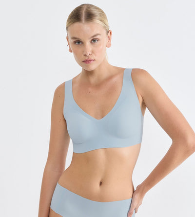 BLUE SLOGGI ZERO FEEL 2.0 BRALETTE